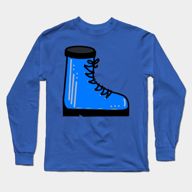 LMSYF boot Long Sleeve T-Shirt by LetMeSeeYourFootwork